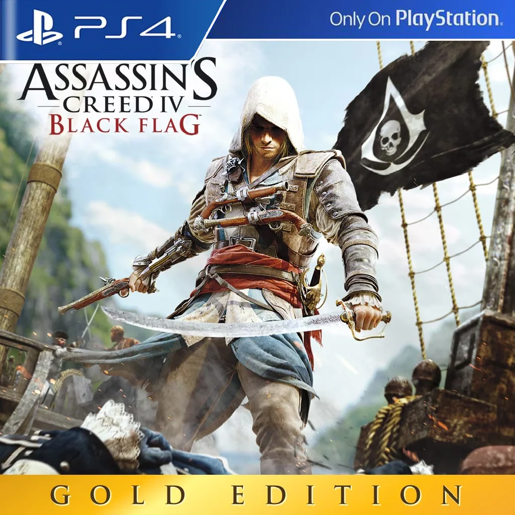 ASSASSINS CREED 4 BLACK FLAG GOLD | PS4