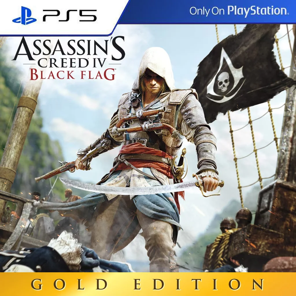 ASSASSINS CREED 4 BLACK FLAG GOLD | PS5