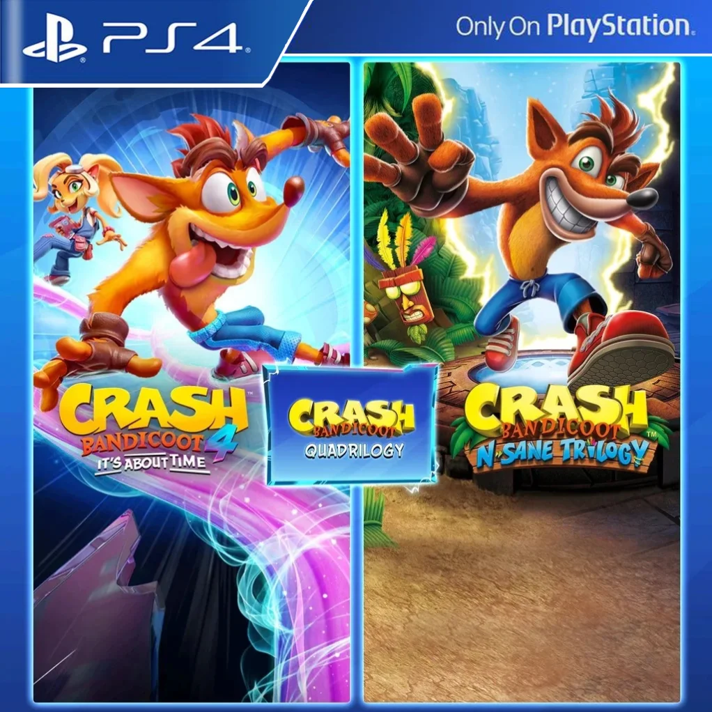 CRASH BANDICOOT 4 + CRASH TRILOGY | PS4