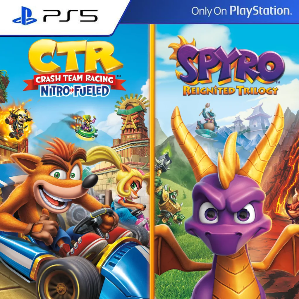 CRASH TEAM RACING + SPYRO TRILOGY | PS5