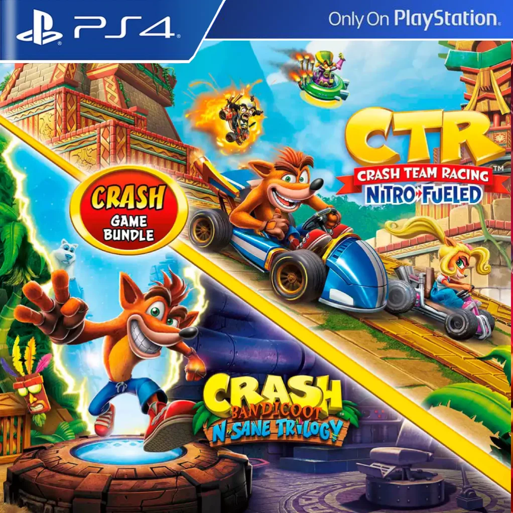 CRASH TRILOGY + CRASH TEAM RACING | PS4