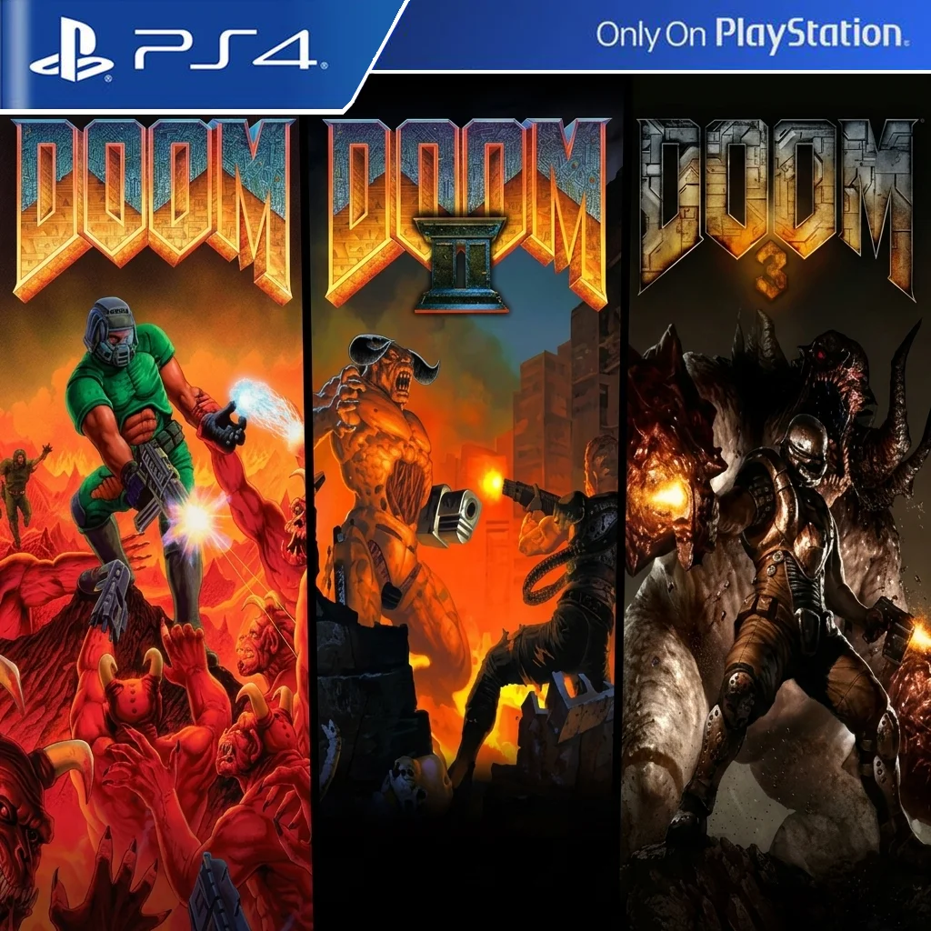 DOOM COLECCION 3x1 | PS4