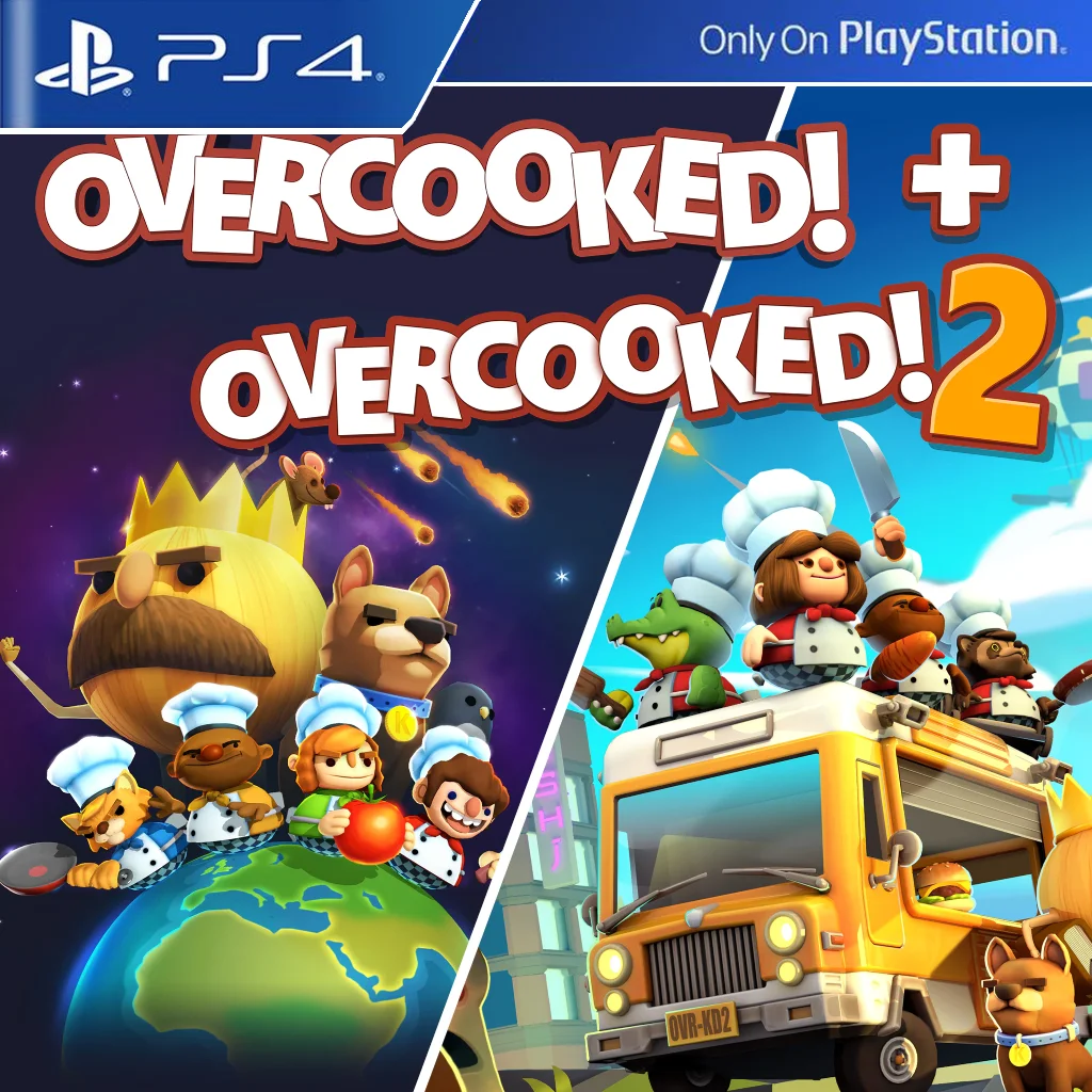 OVERCOOKED 1 + 2 | PS4