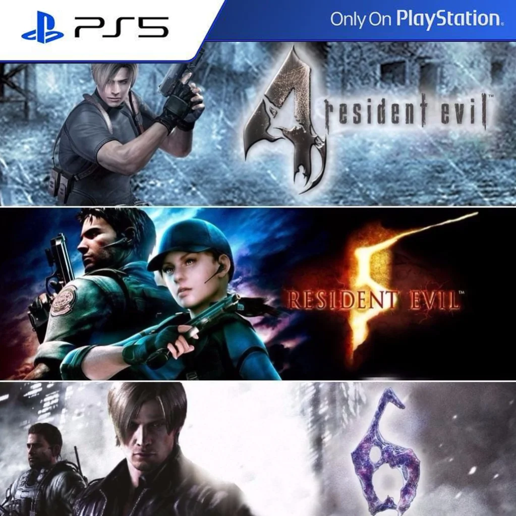RESIDENT EVIL TRIPLE PACK | PS5