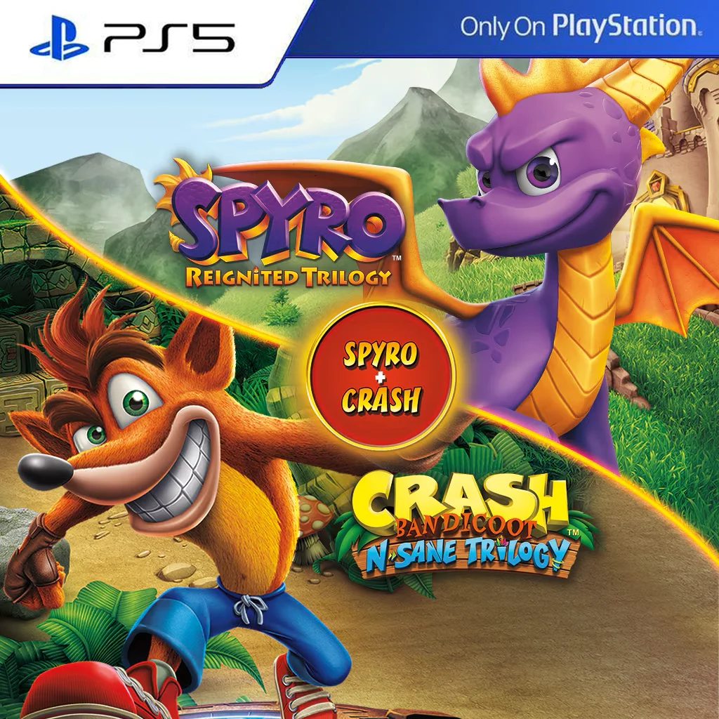 SPYRO + CRASH TRILOGY | PS5