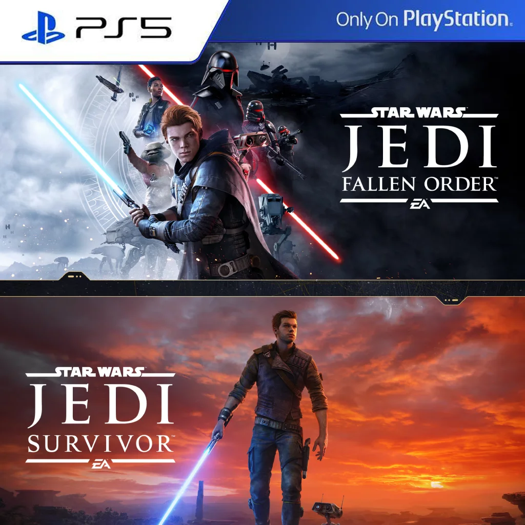 STAR WARS JEDI FALLEN ORDER + JEDI SURVIVOR | PS5