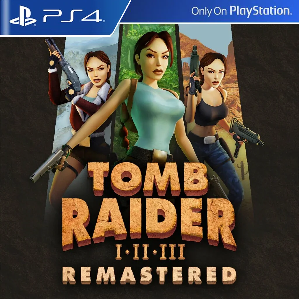 TOMB RAIDER 1-2-3 REMASTERED | PS4