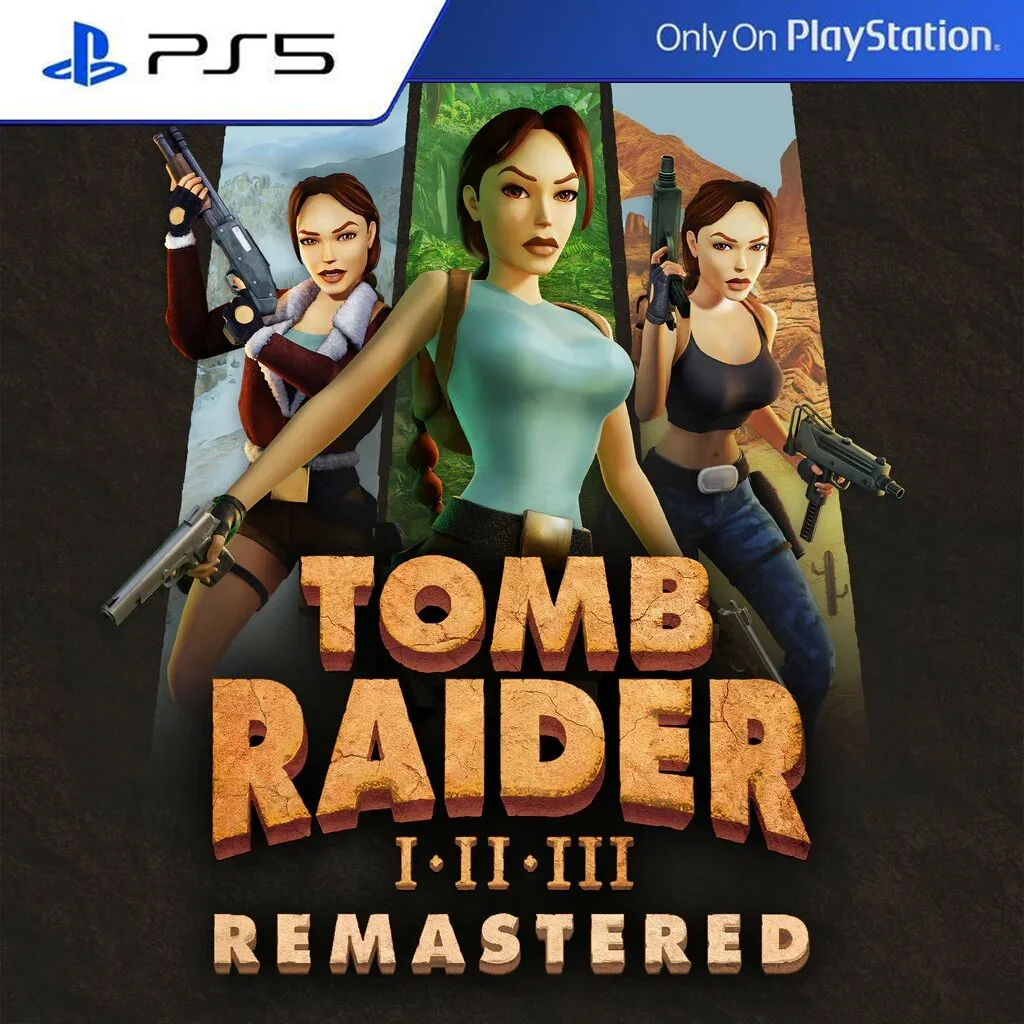TOMB RAIDER 1-2-3 REMASTERED | PS5