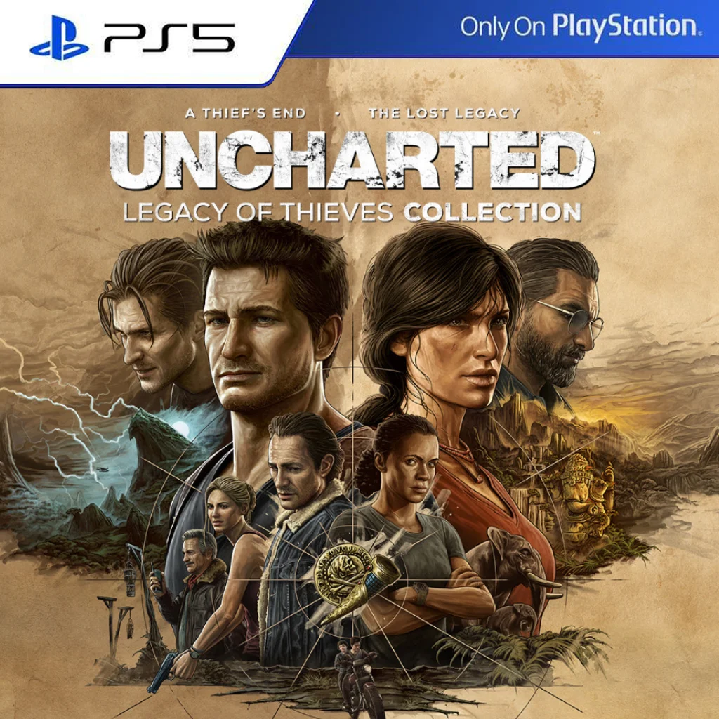 UNCHARTED LEGACY OF THIEVES COLLECTION | PS5